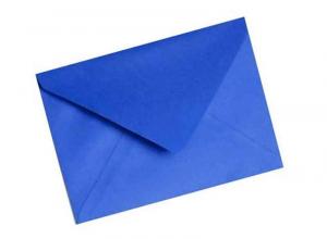 envelope azul